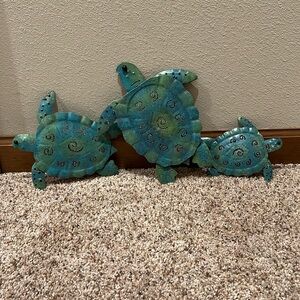 Turtle Wall Decor (Set of 3)